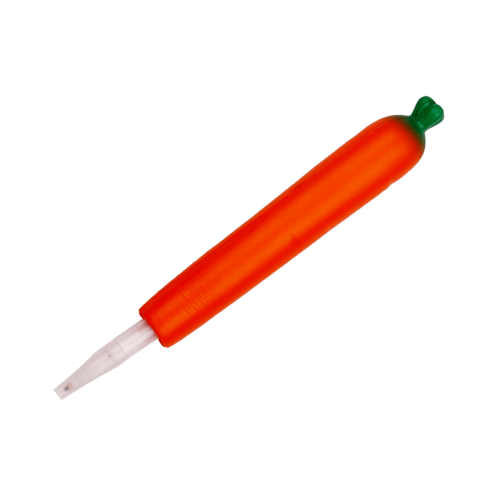 Carrot squishy pen