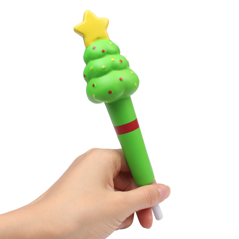 Christmas tree squishy pen