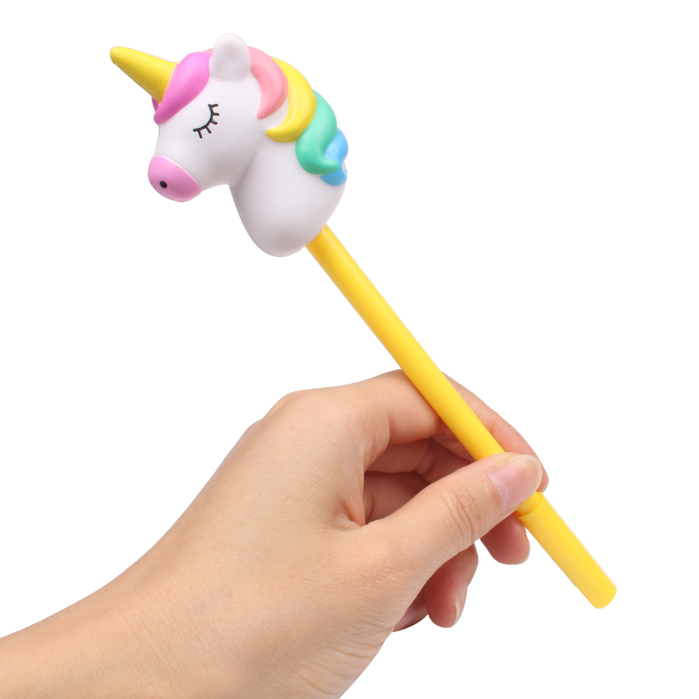 Unicorn squishy pen 