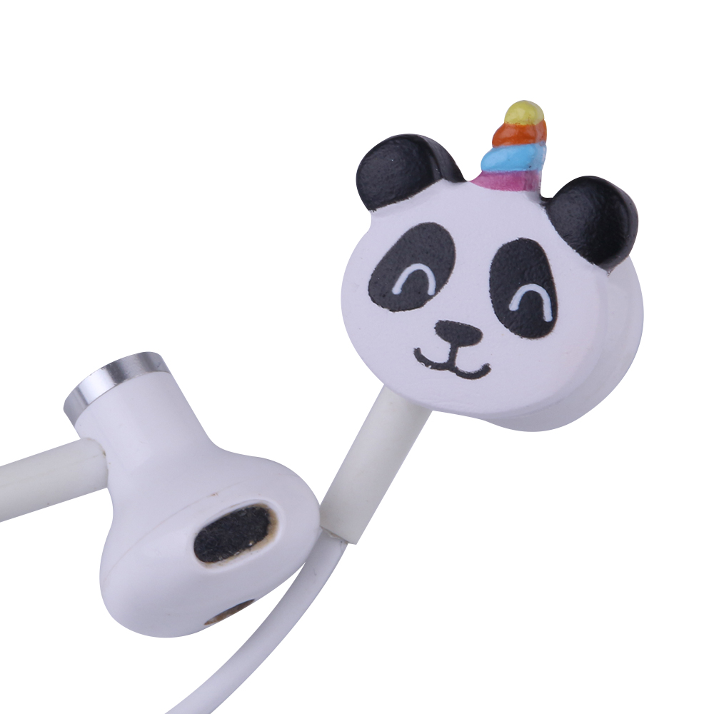 Panda ear plug sticker