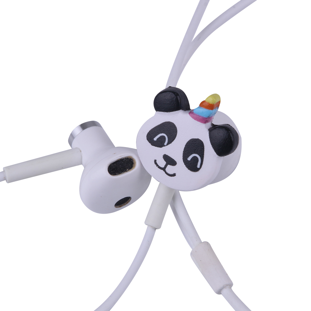 Panda ear plug sticker