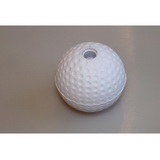 Golf ball with hole